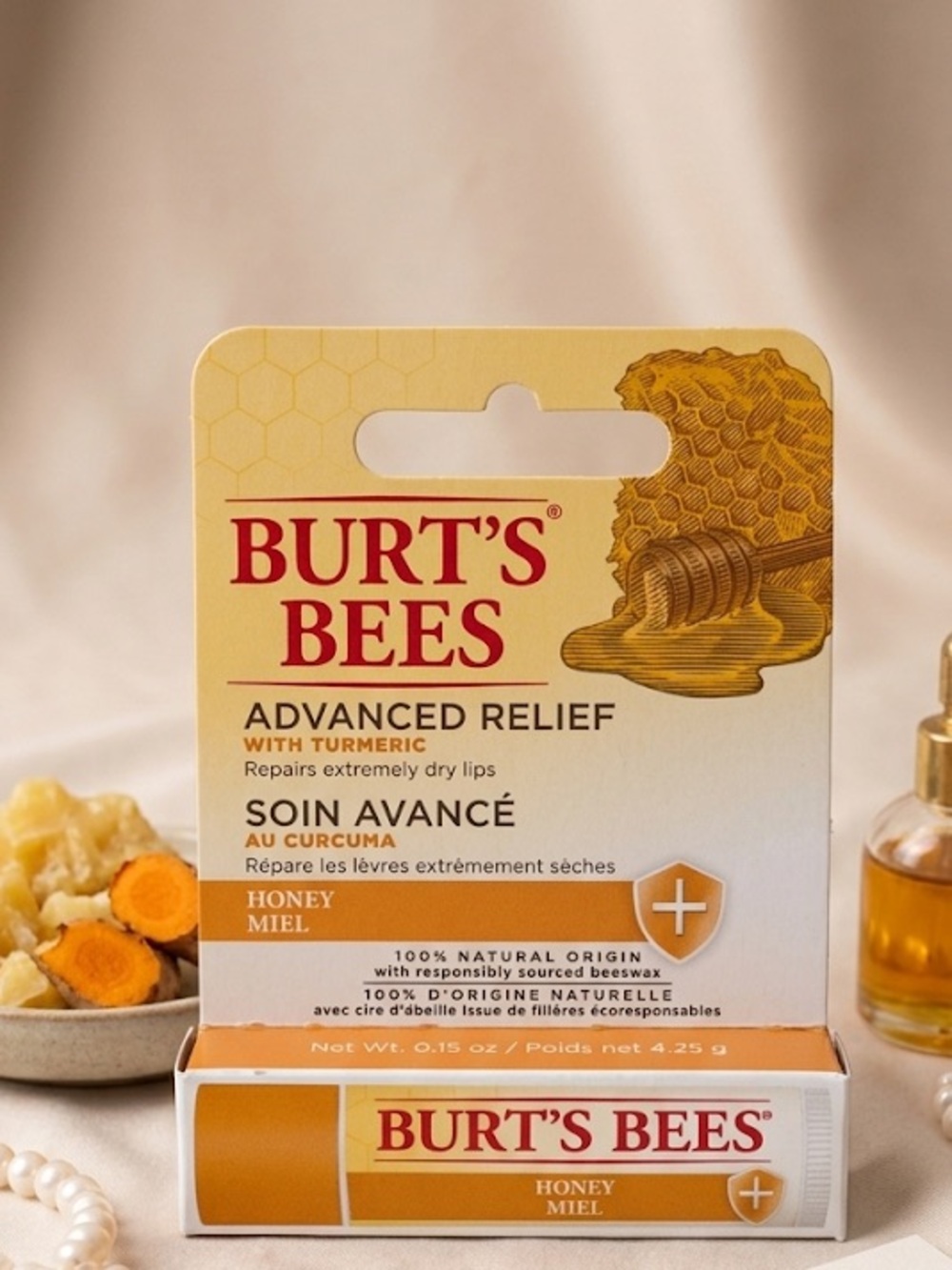 Burt's Bees Honey Turmeric Lip Balm